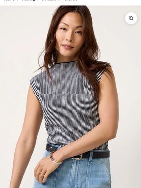 John + Jenn Reagan Cap Sleeve Sweater